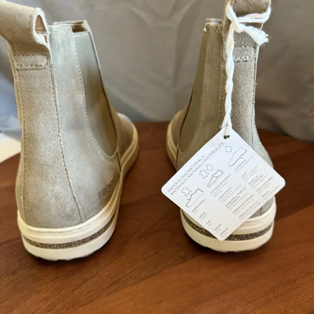 Birkenstock Bend‎ Chelsea Suede Leather Taupe Eu Size 40/W9-9.5 Medium/Narrow